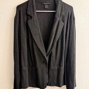 Women's Black Blazer by Ashley Stewart